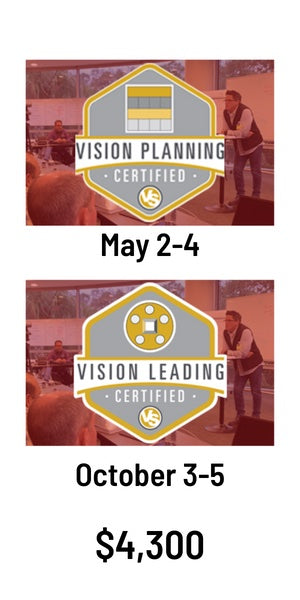 2023 Vision Planning and Vision Leading Certification Package