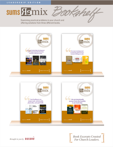 SUMS Remix Leadership Bookshelf - Volumes 1-6