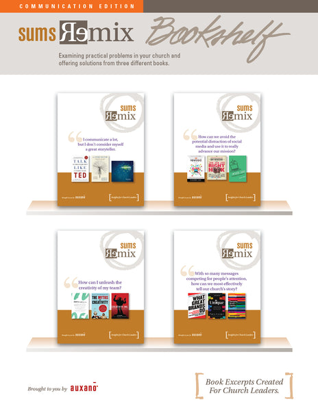 SUMS Remix Communication Bookshelf - Volumes 1-6