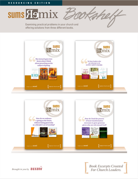 SUMS Remix Generosity Bookshelf - Volumes 1-6